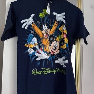 Disney Kids Navy Blue Character T-Shirt